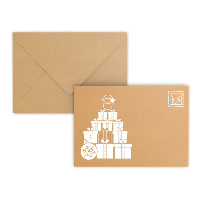 Christmas Santa Clause Envelopes Fleck 162 x 229 mm (C5)
