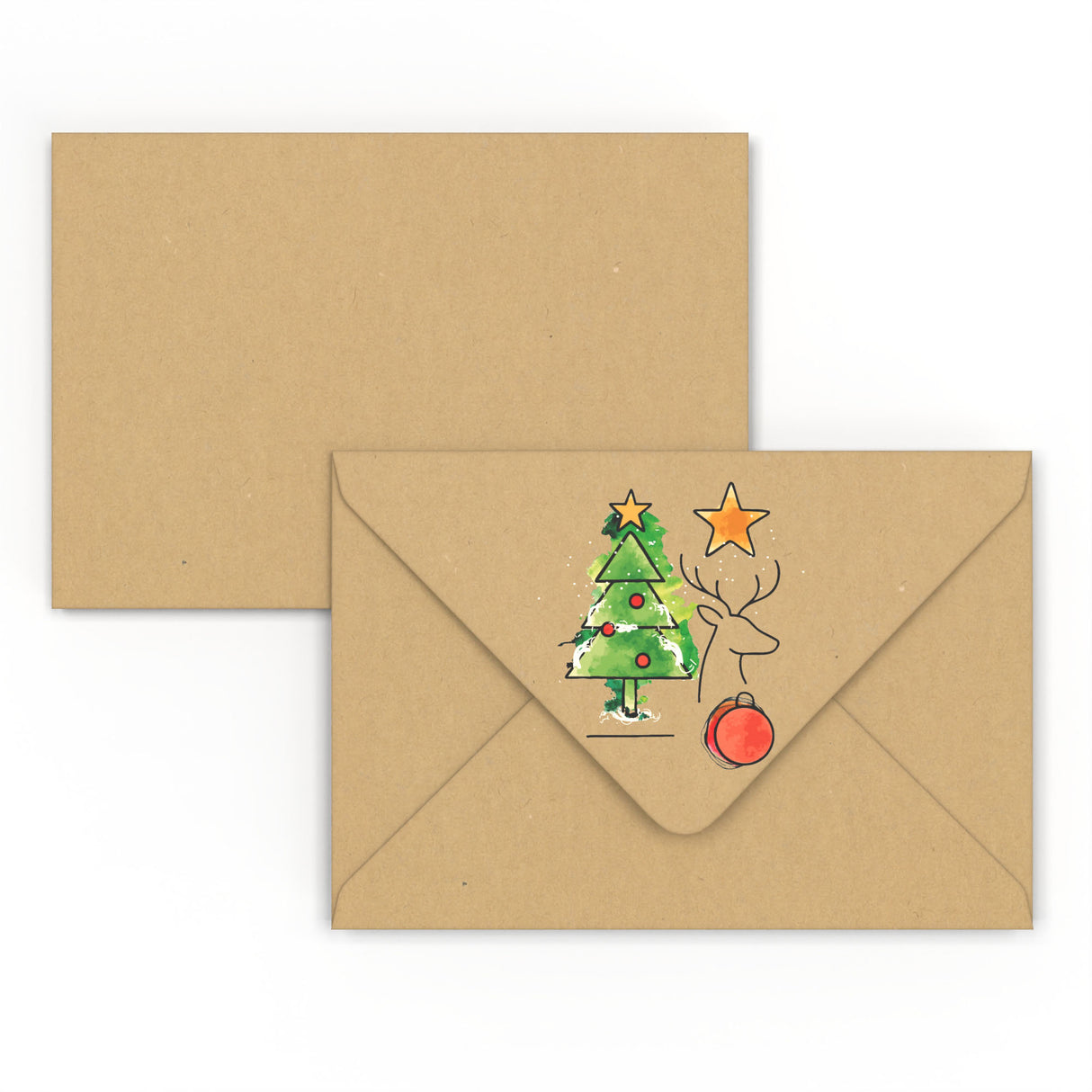 Envelope Natalício Árvore de Natal
