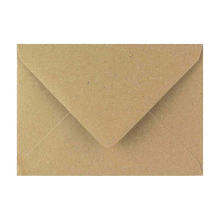 Envelope kraft reciclado 114x162 mm (C6)