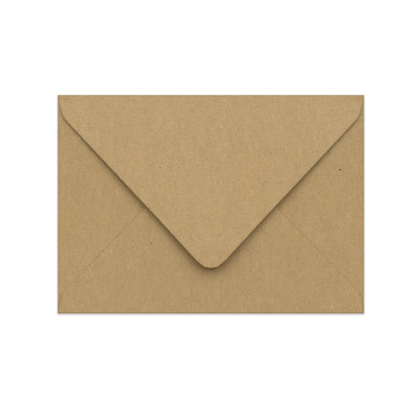 Envelope kraft reciclado 114x162 mm (C6)