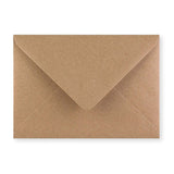 Envelope kraft reciclado 125x175 mm