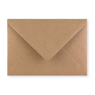 Envelope kraft reciclado 125x175 mm