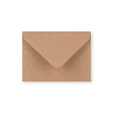 Envelope kraft reciclado 82x113 mm (C7)