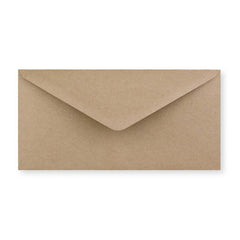 Envelope kraft reciclado 110x220 mm (DL)