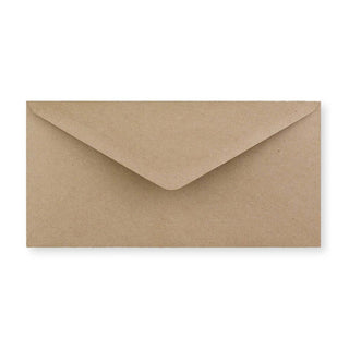 Envelope kraft reciclado 110x220 mm (DL)