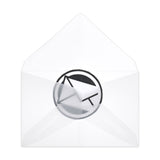 Envelopes coloridos de papel vegetal