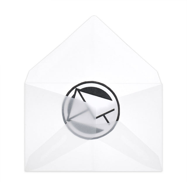 Translucent Envelopes Clear 62 x 98 mm