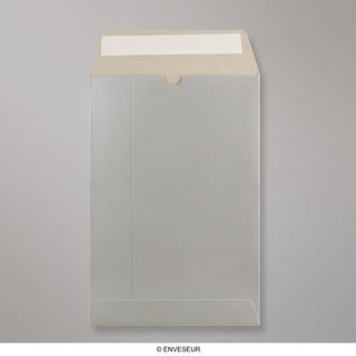 Envelope de cartão prateado 235x162 mm