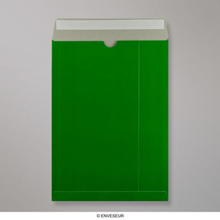 Envelope de cartão verde 324x229 mm (C4)