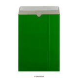 Envelope verde em cartão rígido 324x229 mm (C4)