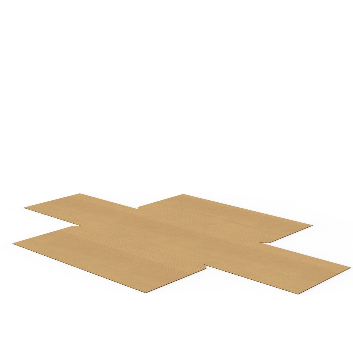 Caixas cruzadas de papelão para envio