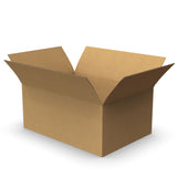 Caixas de papelão com abas para envio