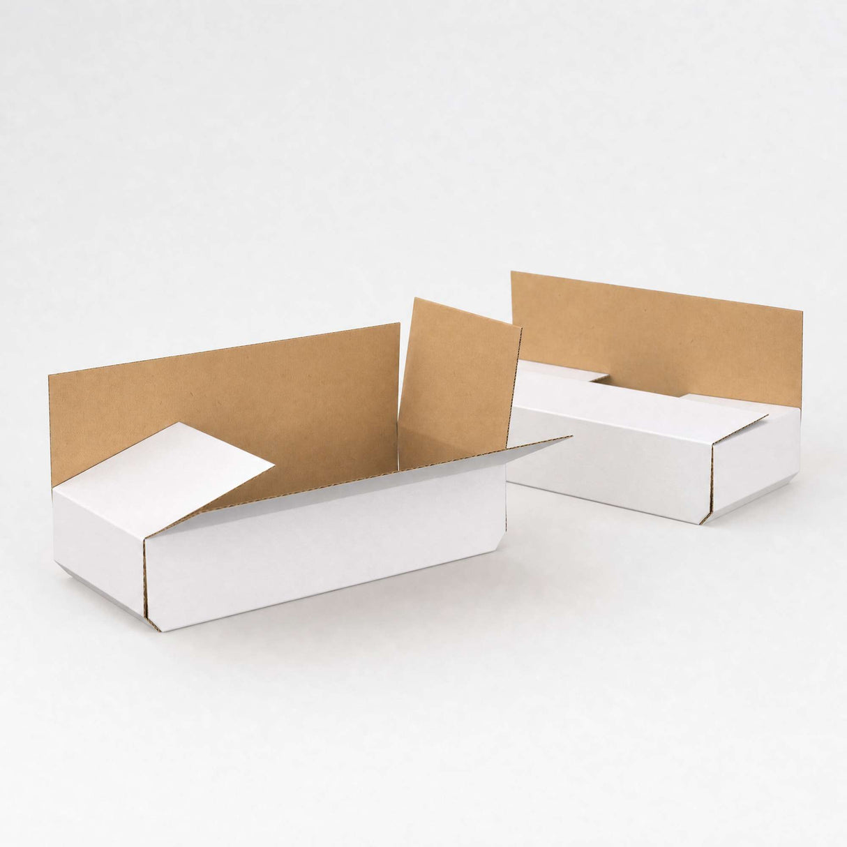 Caixas cruzadas de papelão para envio