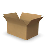 Caixas de papelão com abas para envio