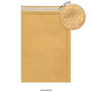 Envelopes almofadados de bolha de papel Kraft - econômico