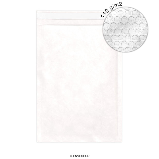 Economy Padded Bag Mailers White 340 x 220 mm 110 Gsm