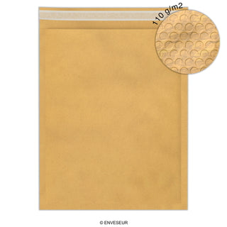 Envelopes almofadados de bolha de papel Kraft - econômico