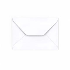 Envelope Branco com Aba em Trapézio 102x146mm