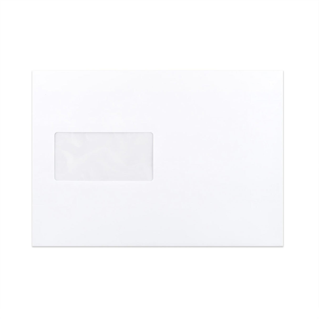 Envelope branco com janela 162x229 mm (C5)