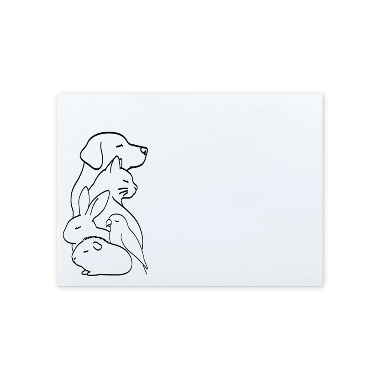 Envelope Motivo Animais de estimação