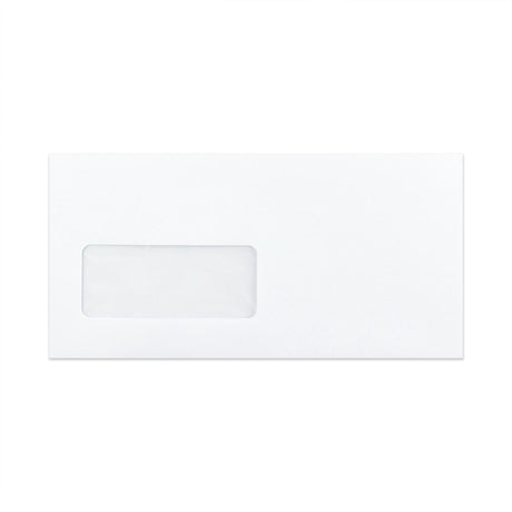 Envelope branco com janela 110x220 mm (DL)