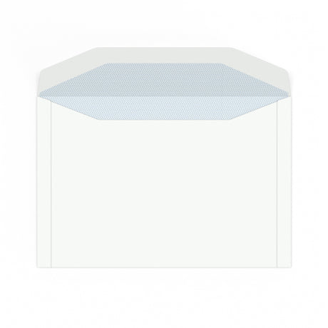 Envelope C5+ branco gomado 162 x 235mm 90g/m²