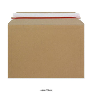 Envelope manila de papelão reciclado 234x334 mm