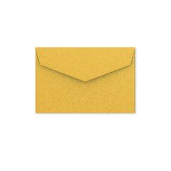 V-Flap Peel and Seal Envelopes Gold 62 x 94 mm