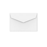 Envelopes com aba de bico autoadesiva