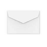 Envelopes com aba de bico autoadesiva