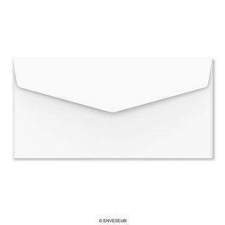 Envelopes com aba de bico autoadesiva