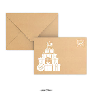 Envelope natalício Pai Natal