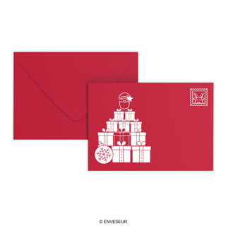 Envelope natalício Pai Natal