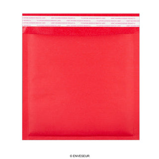 Envelopes almofadados com bolhas de kraft coloridas