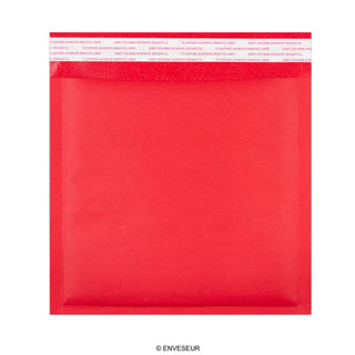 Envelopes almofadados com bolhas de kraft coloridas