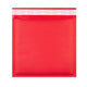 Coloured Kraft Paper Bubble Bag Mailers Red 230 x 230 mm