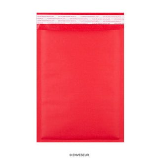 Envelopes almofadados com bolhas de kraft coloridas