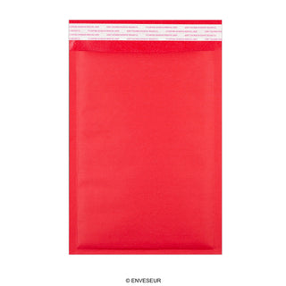 Envelopes almofadados com bolhas de kraft coloridas