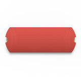 Caixa de travesseiro preta com nervuras