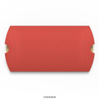 Caixa de travesseiro preta com nervuras