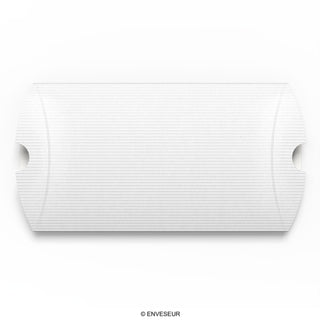 Caixa de travesseiro preta com nervuras