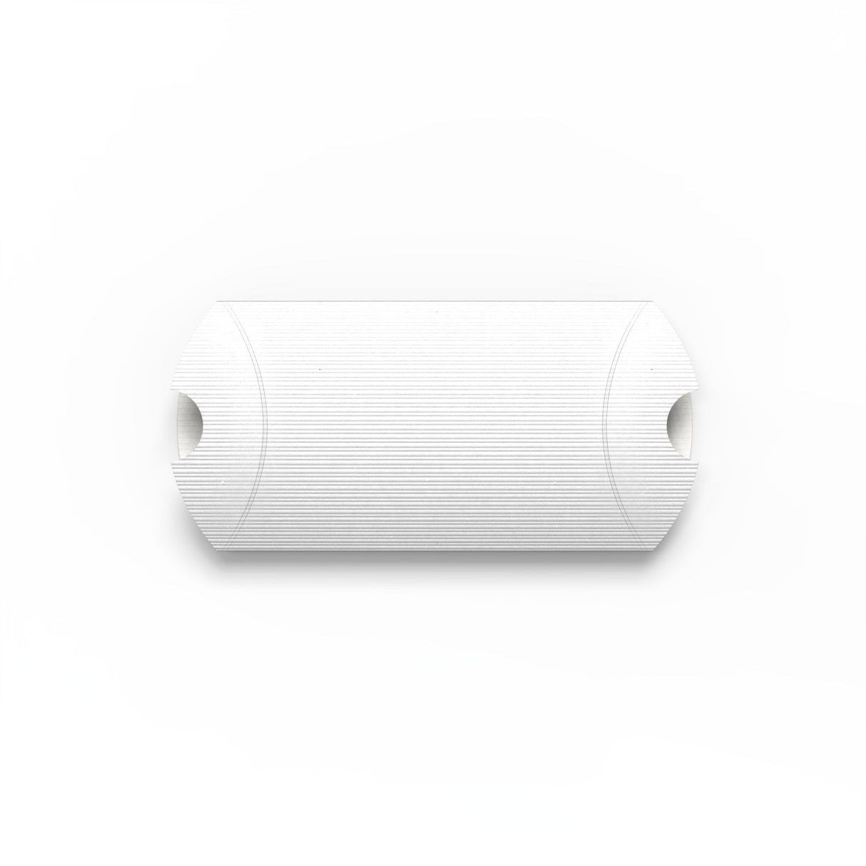 Caixa de travesseiro preta com nervuras