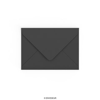 Envelope preto 133x184 mm