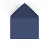 Envelope azul marinho 133x184 mm