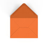 Envelope laranja fogo 133x184 mm