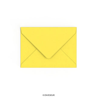 Envelope amarelo girassol 133x184 mm