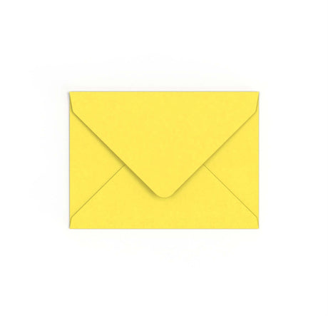 Envelope amarelo girassol 133x184 mm