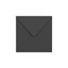 Envelope preto 155x155 mm