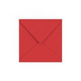 Envelope vermelho cereja 155x155 mm