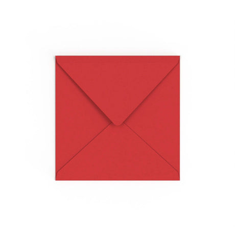 Envelope vermelho cereja 155x155 mm